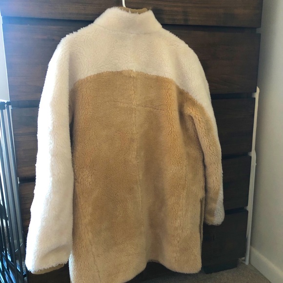 Oversized J Crew Teddy Fleece coat - Picture 5 of 5
